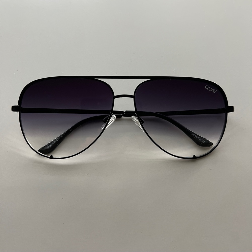 Quay High Key Aviator Sunglasses